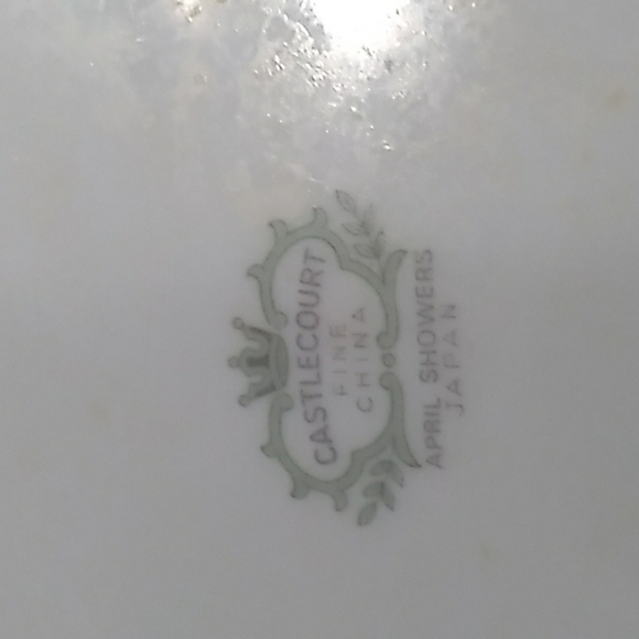 Vintage Castlecourt April Flowers Japan 🥣 bowls - Picture 3 of 5